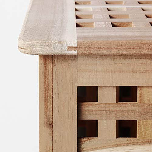 Table de rangement ProTuning HOL coffre de rangement basse en acacia