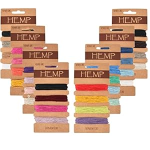 30 Colors 160 Yards Hemp Cord Strin...