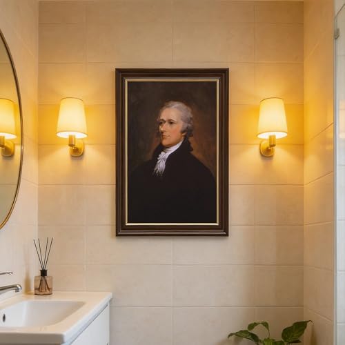 Poster Alexander Hamilton Impression sur toile Décoration murale Cadre 20x30 cm - 7