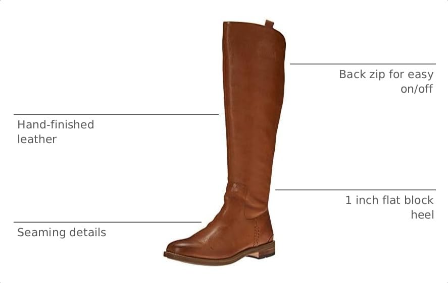 Image of Franco Sarto Womens Meyer Knee High Flat Boots