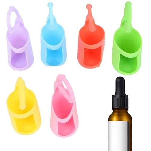 Manicotto in silicone per bottiglia a rullo, manicotti per bottiglia in silicone da viaggio,Manicotto porta bottiglia con rullo in silicone 6X | Con corda di fissaggio Manicotto per bottiglia di olio