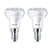 Produktbild 2 x Philips LED R39 2.2 - 30W E14 Edison Reflector Light Bulbs 150Lm Warm White