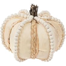 Hobby Lobby Fall CORNHUSK Braided Pumpkins, Fall Harvest Thanksgiving Table Centerpiece Decor