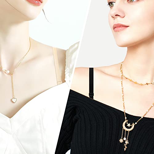 Lucsis Bra Straps Replacement, Convertible Bra Straps Elastic Stretchable Adjustable Removable 12Mm/15Mm/20Mm Width Optional (3 Pairs Beige, 12Mm) #TOP3