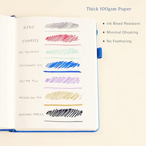 Carnet de notes A5 pointillé Ottergami journal intime écriture papier 100g