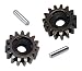 perfektGarten 2 X lawnmower drive sprocket 15 teeth R+L +2 X driver pin 70300200 + 70300190