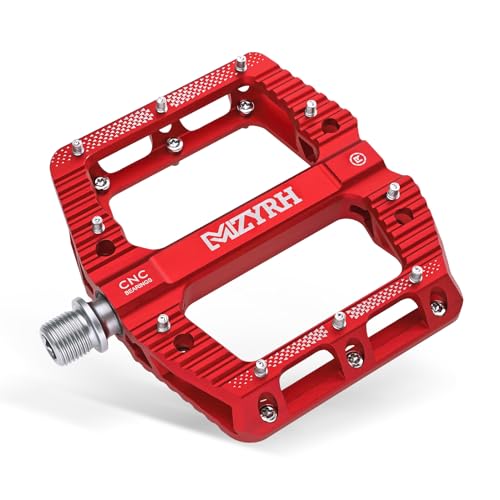 MZYRH MTB Pedals Mountain Bike Pedals with 3 Sealed Bearings, 9/16 Inch Bicycle Pedals