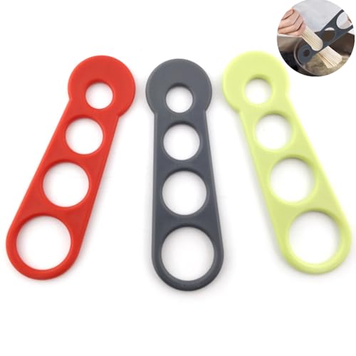 A pasta-portioning spoon with sized holes baked right in — solves a real problem most people just eyeball forever.