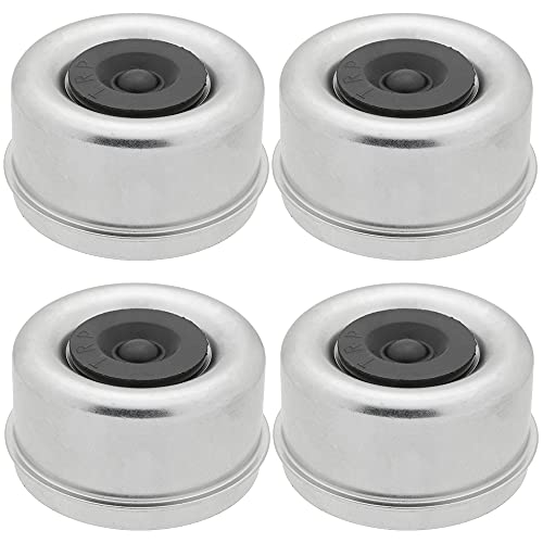 [4-Pack] Trailer Axle Wheel Hub and Bearing Dust Cap 2.720