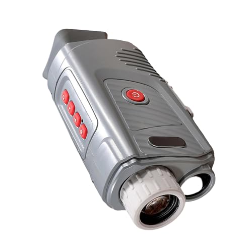 Monocular digital monocular 1-7X Zoom batería recargable para acampar al aire libre portátil