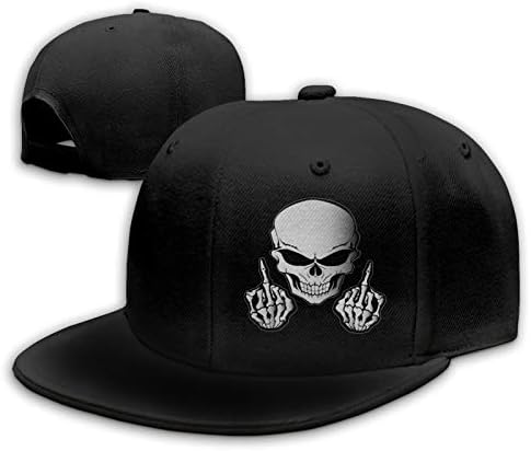 Freemason Square and Compass Cool Red Flat Bill Hats Snapback Hat Brim Baseball Caps for Men Adjustable