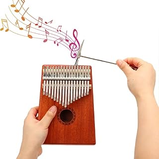 Thumb Piano Set, Tuning Hammer 17 Tons Mini Kalimba Clés en Acier Inoxydable Conception de Forme de Boîte Taille… - Les Beatles, Paul McCartney, John Lennon, RIngo Starr, George Harrison Thumb Piano Set, Tuning Hammer 17 Tons Mini Kalimba Clés en Acier Inoxydable Conception de Forme de Boîte Taille… – Image 5