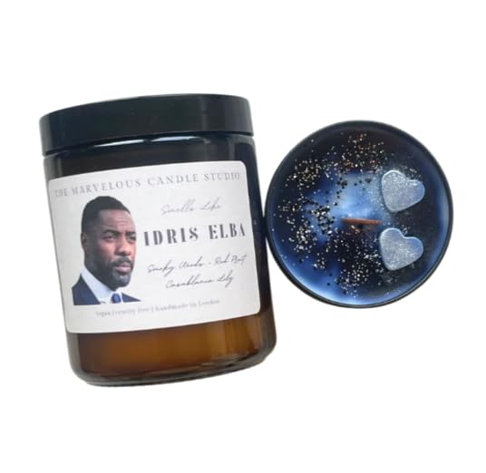 Smells Like Idris Elba Vegan Candles | Pop Culture Gifts | Celebrity Candles | Birthday Gift Ideas | Funny Novelty Gift (8oz Candle)