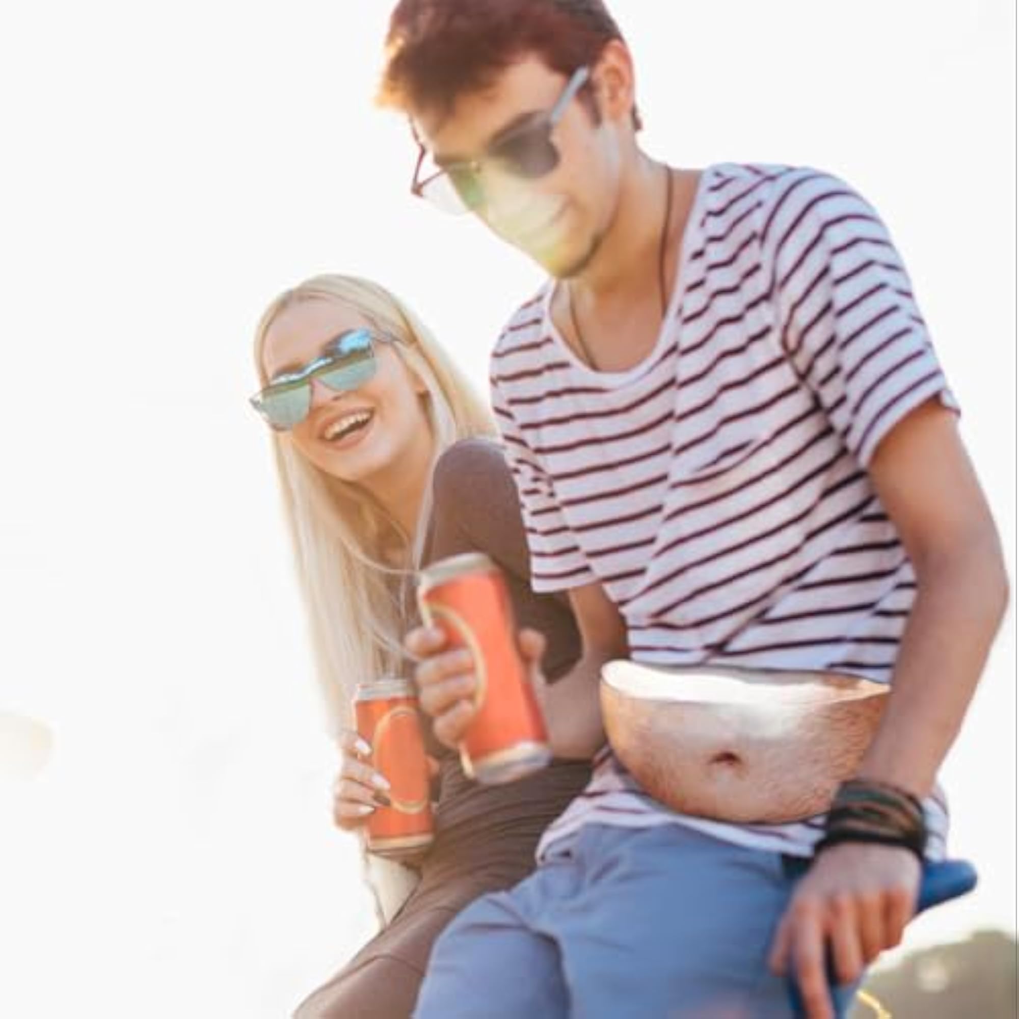 Funny Dad Belly Fanny Pack for Adults