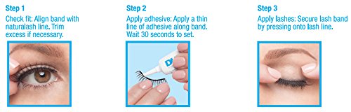 Cílios Postiços Thin & Wispy com Cola, Duo