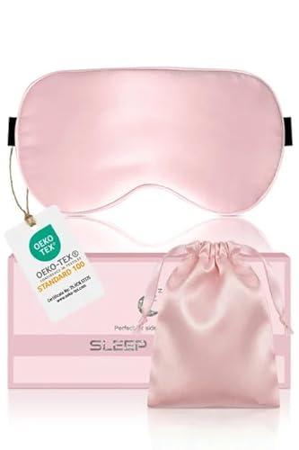 Maschera da notte unisex in seta