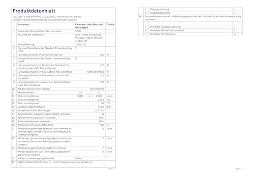 Sony BRAVIA XR, XR-65X90L, 65 Zoll Fernseher, Full Array LED, 4K HDR 120Hz, Google, Smart TV, Works with Alexa, mit exklusiven PS5-Features, HDMI 2.1, Gaming-Menü mit ALLM + VRR, 24 + 12M Garantie