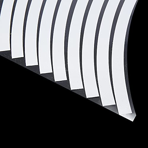 X Autohaux 20Pcs Fit 20" Wheel Motorcycle Car Bike Wheel Rim Sticker Strips Reflective Stripe Tape Reflector Silver Tone #TOP4