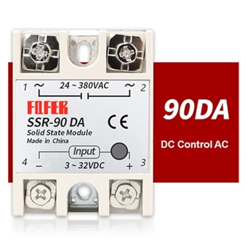 Relé SSR-90DA conmutación silenciosa para sustituir contactores ruidosos en cuadros 2