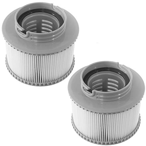 SPARES2GO Filter Cartridge for MSpa Mono Reve Bliss Baikal Mont Blanc Camaro Hot Tub (Pack of 2)