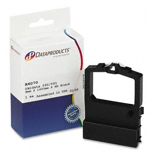 Cinta para impresora Dataproducts R6070 negra nylon 2 packs miniatura 1