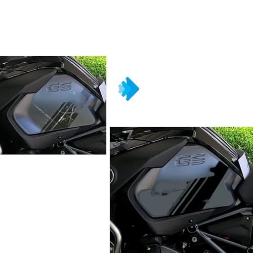 Autocollant réservoir moto antidérapant pour protection latérale GS 1250