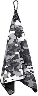 Generic Dirty Caddie Golf Towel (White and Grey Camo)