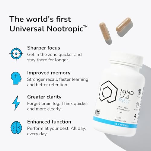 Image of Mind Lab Pro MLP v4 Universal Nootropic Brain Booster Supplement, 60 Ct