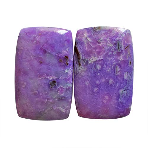 Pierre précieuse sugilite violette naturelle d'Afrique du Sud cabochon 23mm