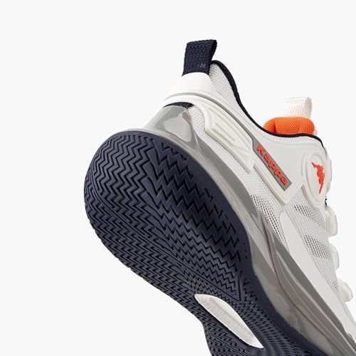 كابا حذاء كرة سلة برباط للاولاد 168285236_$P مقاس 37EU لون ابيض