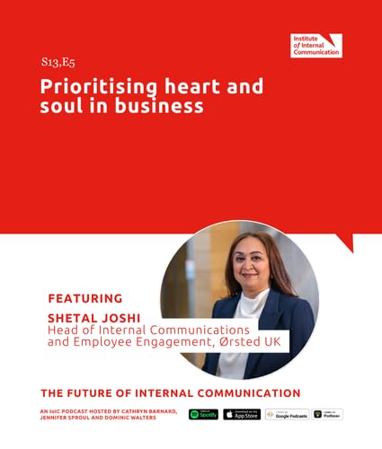 Prioritising heart and soul in business with Shetal Joshi Podcast Por arte de portada