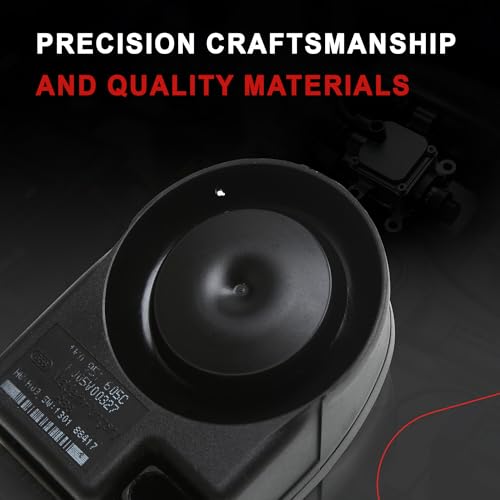 Image of 1K0951605A 1K8951605A Anti Theft Alarm Siren Horn Compatible with VW EOS CC Passat Golf Tiguan Jetta Audi A1 A3 A4 A5 A6 TT Q5 Q7