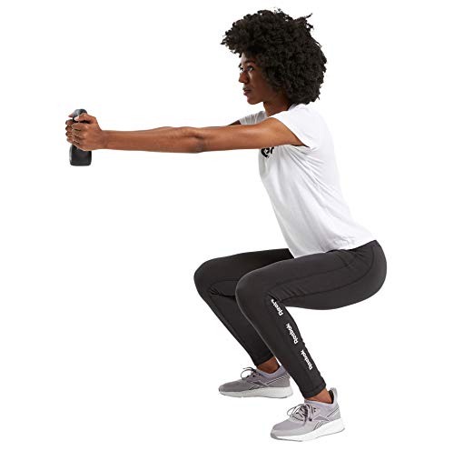 Reebok Training Essentials Linear Logo Leggings, Black, S #TOP5