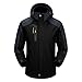 Naudamp Hommes Veste Imperméable en Plein Air Légère Softshell Manteau De Pluie Escalade Vêtements De Randonnée Montagne Multi-Poches Coupe-Vent