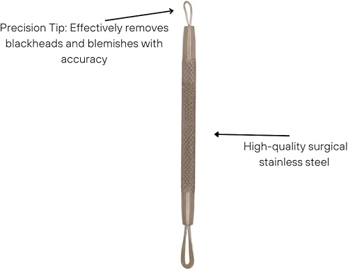Miniatura 3 de Removedor de cabeza negra, herramienta facial de acero inoxidable quirúrgico, extractor de cabezas blancas