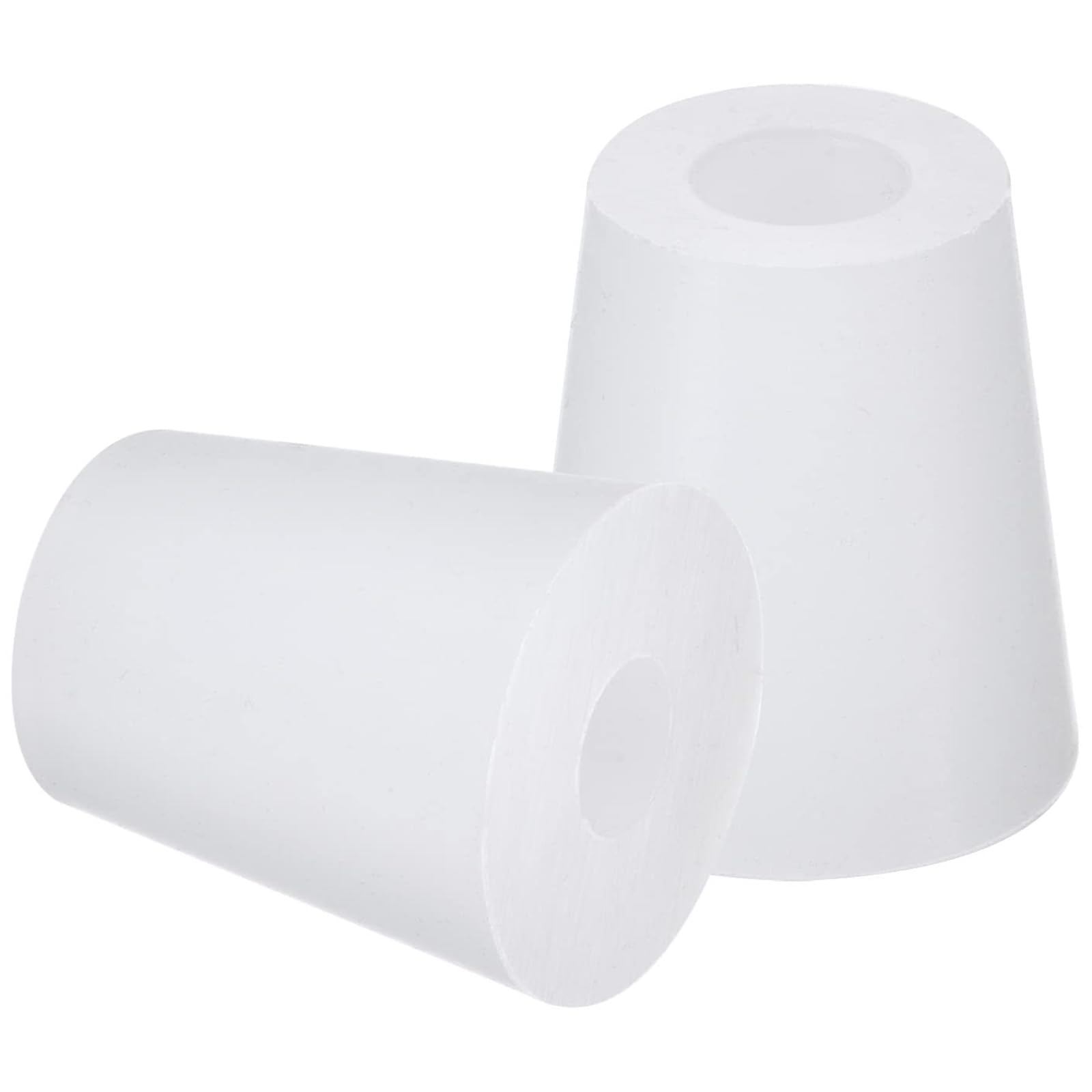 Produktbild von TOP-VIGOR Gummi-Stopfen 10-15 Mm Konisch, Mit Loch – 10 Stück Für Labor & Flaschen
