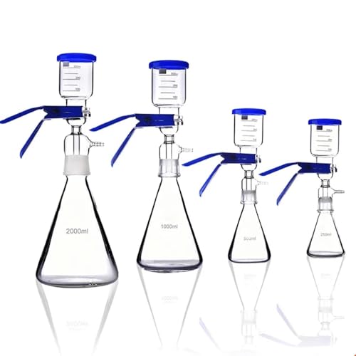 PSC VSS4250 Grade VSS Cut 4.25cm Diameter - 100/pk Binderless Glass Microfiber, high Heat up to 550 C for Volatile Suspended Solids