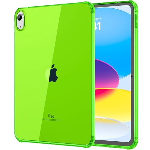 Image of MoKo Clear Case for iPad (A16) 11th Generation 2025 11-inch /10th Generation 2022 10.9 inch, Lightweight Soft TPU, Anti-Scratch Ultra Slim Protective Tablet Cover, Impact Resistant, Mint Green