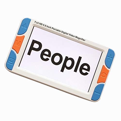 5 Pulgadas Lupa Digital De Mano V�deo Port�til para Baja Visual,Lupa de Lectura Electr�nica