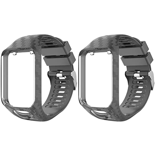 Trois pièces bracelet souple pour montre connectée homme avec fermeture sport