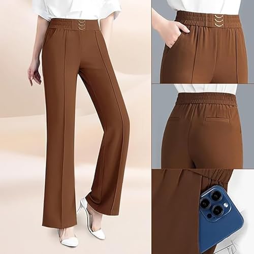 Havalix Women's Pants, Havalix Airygrace - Perfect Drape High-Rise Ultra Soft Pull-On Pants3