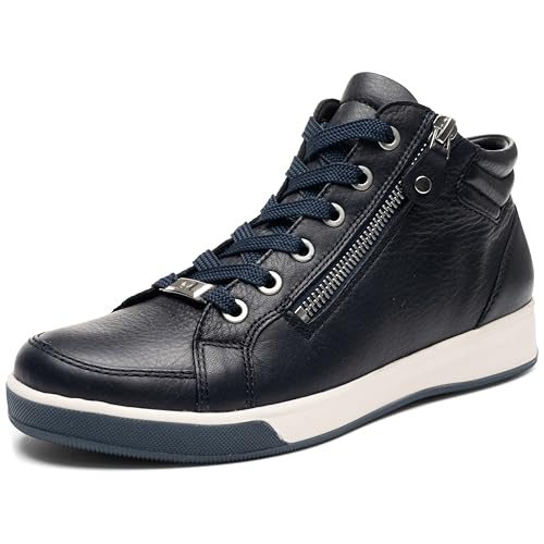 ara Damen Rom Sneaker, Blue 12 44499 66, 41.5 EU
