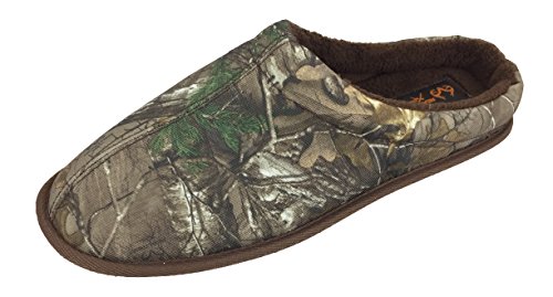 Realtree Men's 900D Nylon X-Tra Mini Camo Print, Clog Slipper, Small / 7-8