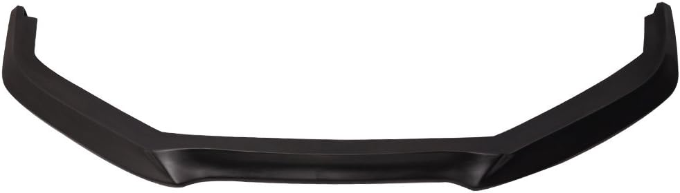 Front Bumper Lip Compatible with 2013-2015 Honda Civic, GT Style Black PU Front Lip Finisher Under Chin Spoiler Add On by IKON MOTORSPORTS, 2014