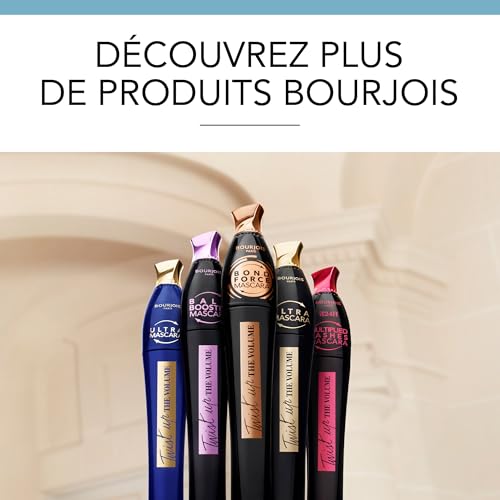 Bourjois - Mascara Twist up the Volume - 2en 1 volume et longueur - Brosse double position - 02 Brown - 8 ml