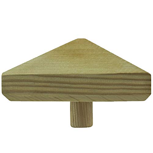 PFOSTENKAPPE PYRAMIDE madera IMPRÄGNIERT Cover