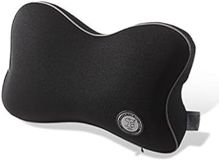 GiGi G-1077 Memory Foam Car Neck Pillow Car Headrest,Head Pillow,Rest Pillow,Protect Neck (Black) Price In India