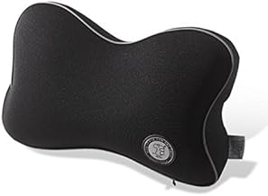 GiGi G-1077 Memory Foam Car Neck Pillow Car Headrest,Head Pillow,Rest Pillow,Protect Neck (Black)