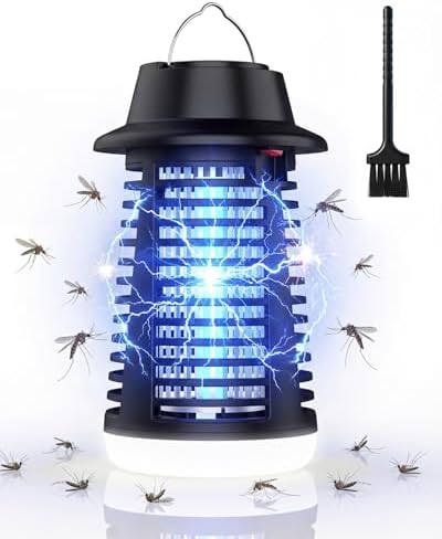 Mosquito Killer Lamp, Tower Bug Zapper Indoor, UV Insect Killer w...