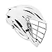 STX Aero Lacrosse Helmet - White, Silver Mask